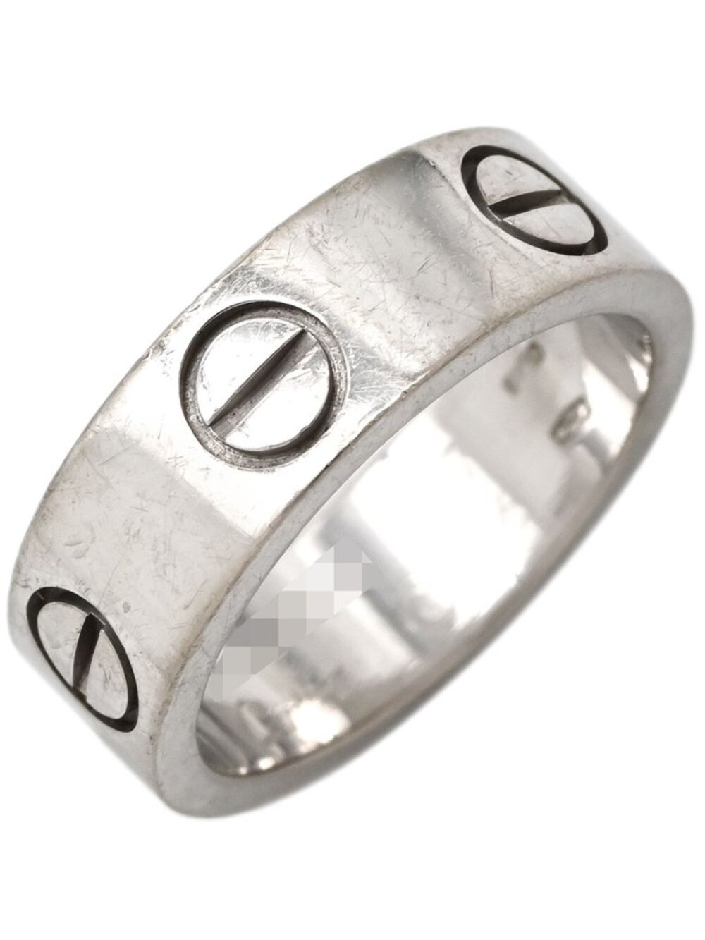 Cartier Ring Love White Gold 47 Classic